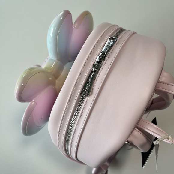 Loungefly Minnie Mouse Pastel Tie-Dye Mini Backpack NEW main image 5